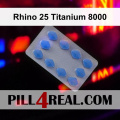 Rhino 25 Titanium 8000 477