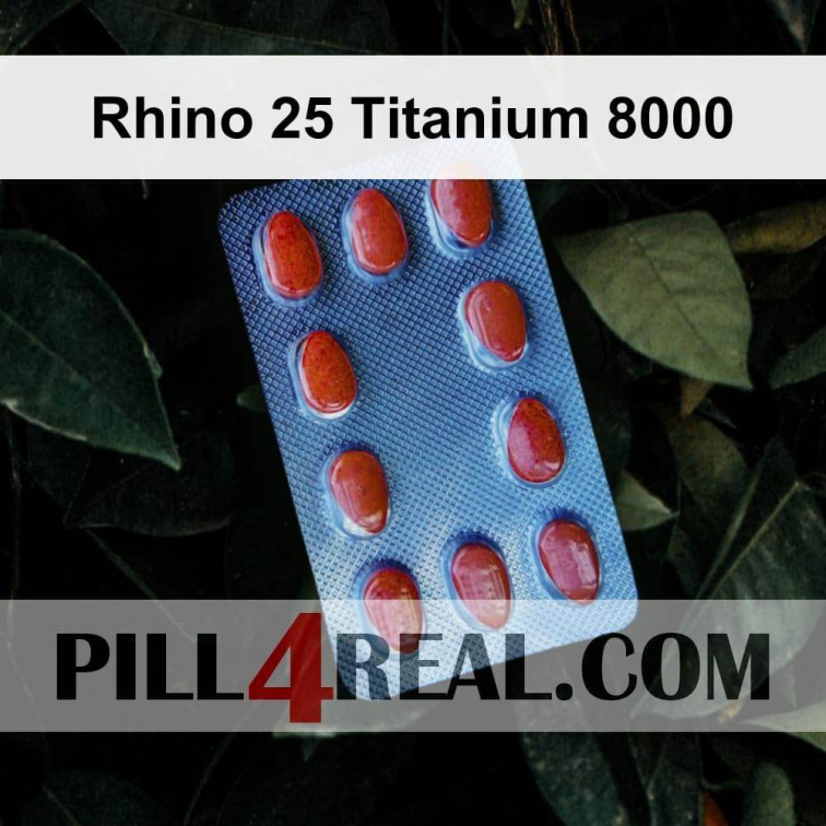 Rhino 25 Titanium 8000 524