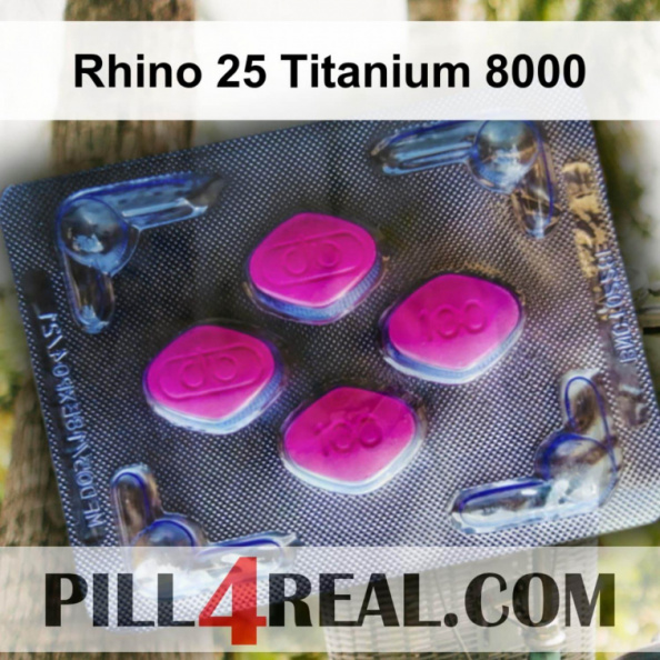 Rhino 25 Titanium 8000 645