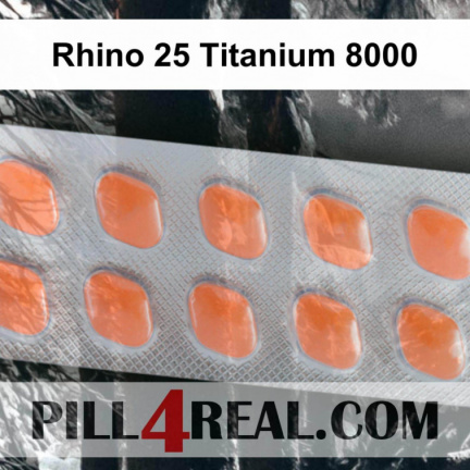 Rhino 25 Titanium 8000 810