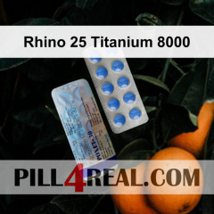 Rhino 25 Titanium 8000 826