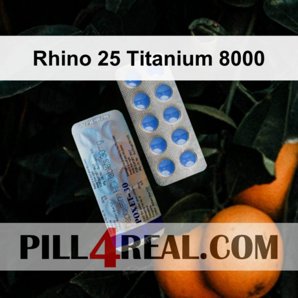Rhino 25 Titanium 8000 826
