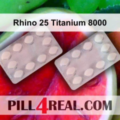 Rhino 25 Titanium 8000 956