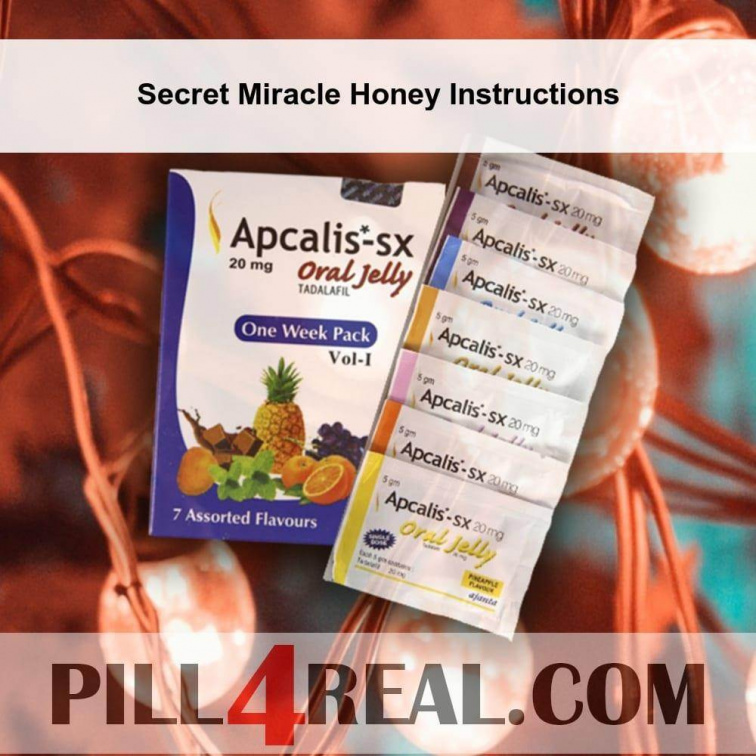 Secret Miracle Honey Instructions 588