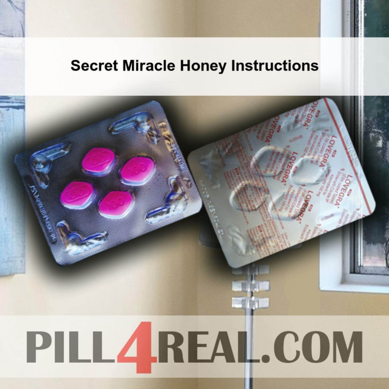 Secret Miracle Honey Instructions 794
