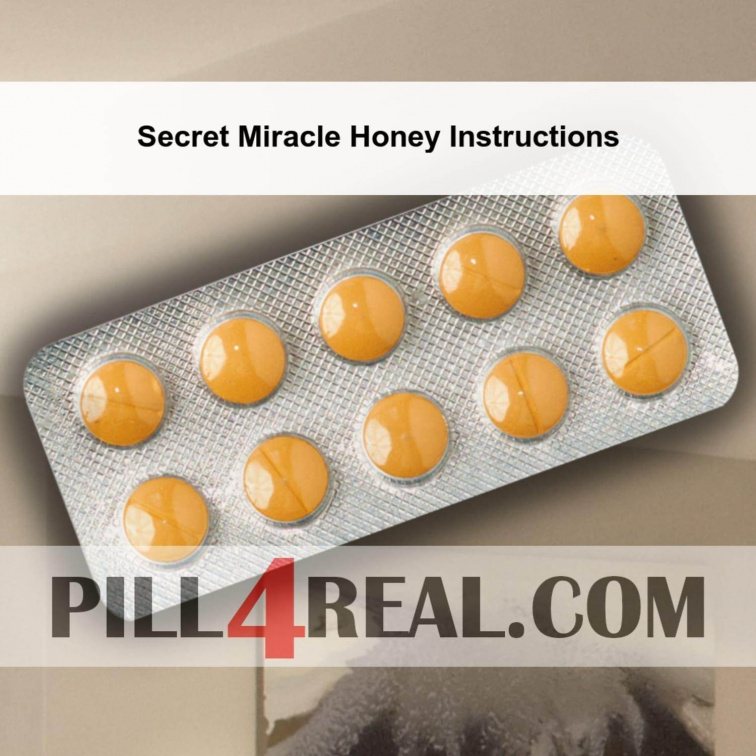 Secret Miracle Honey Instructions 892