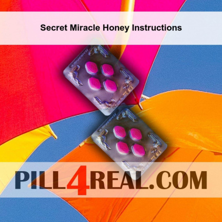 Secret Miracle Honey Instructions 981
