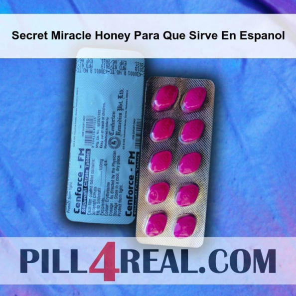 Secret Miracle Honey Para Que Sirve En Espanol 942