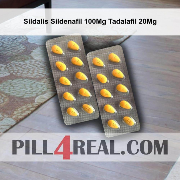 Sildalis Sildenafil 100Mg Tadalafil 20Mg 124