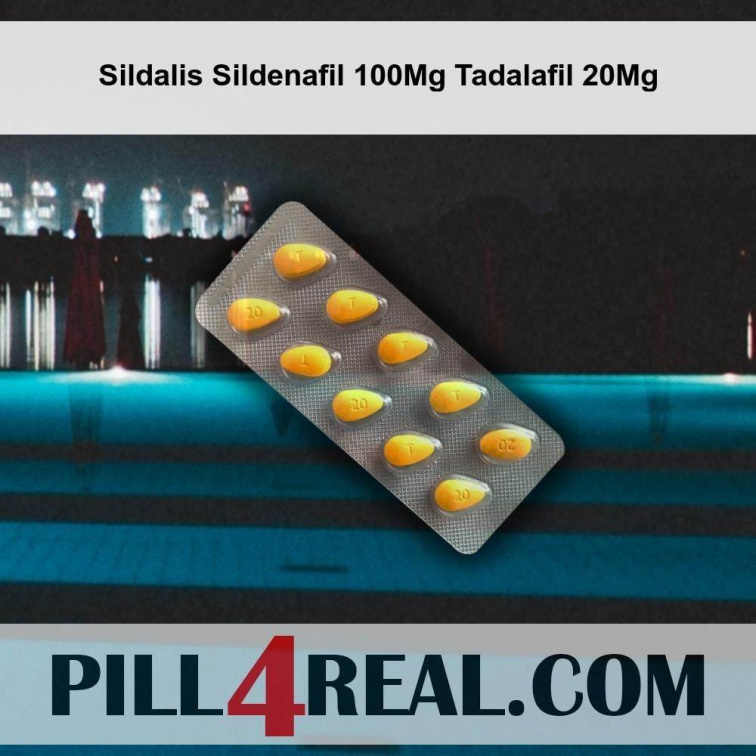 Sildalis Sildenafil 100Mg Tadalafil 20Mg 441
