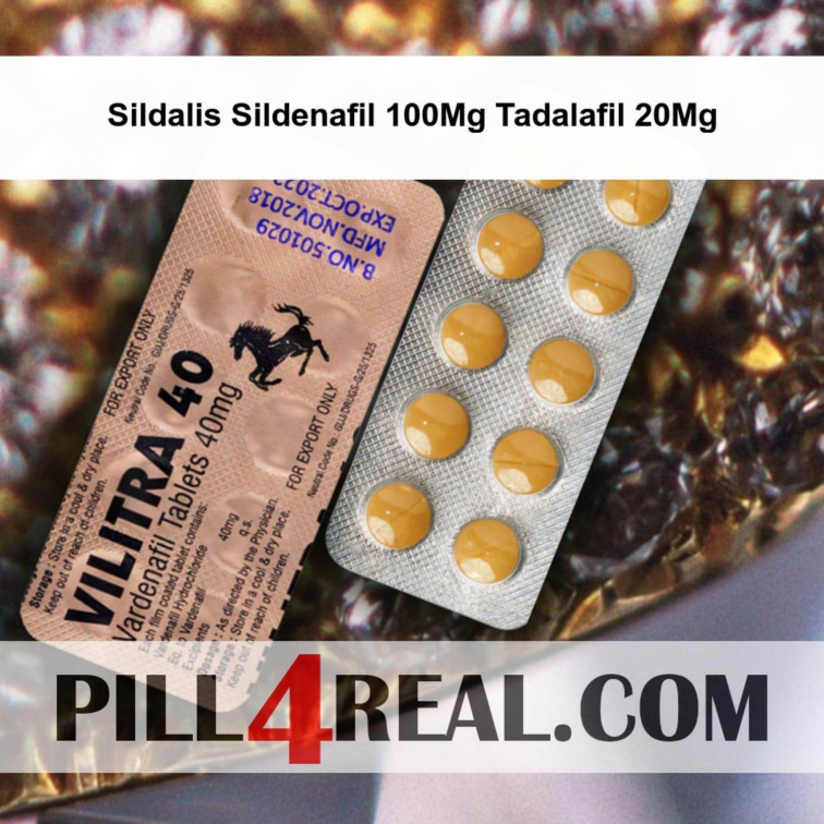 Sildalis Sildenafil 100Mg Tadalafil 20Mg 843