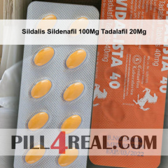 Sildalis Sildenafil 100Mg Tadalafil 20Mg 861