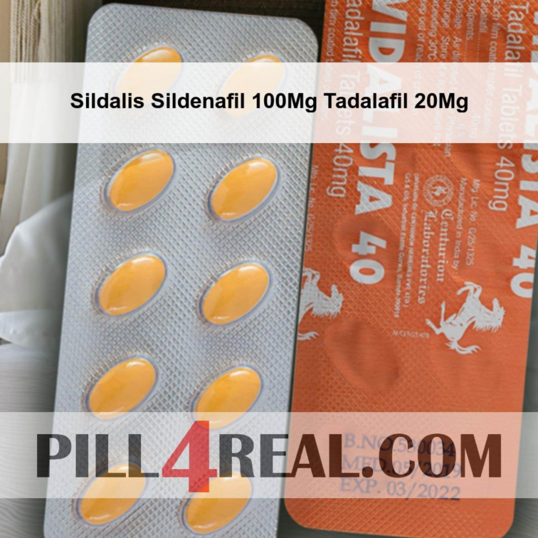Sildalis Sildenafil 100Mg Tadalafil 20Mg 861