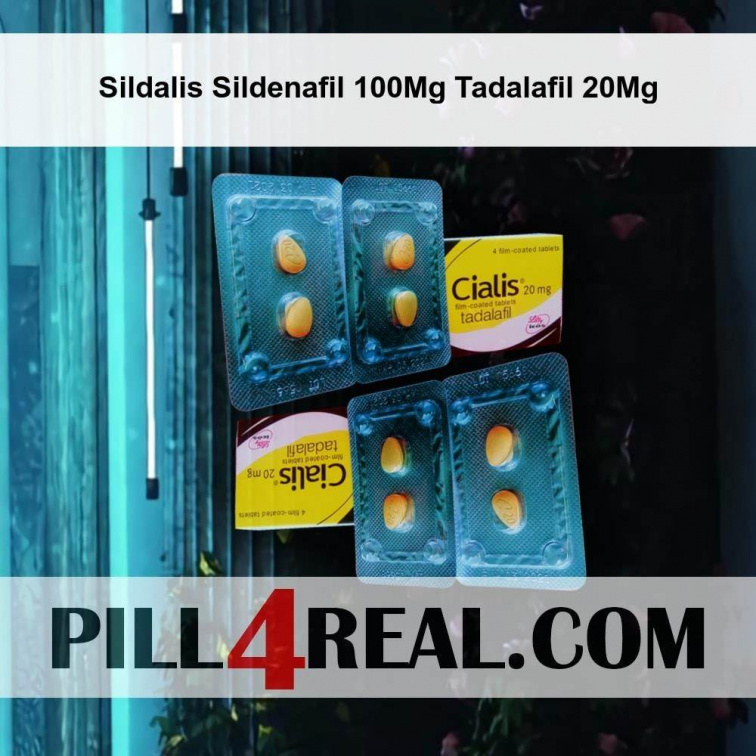Sildalis Sildenafil 100Mg Tadalafil 20Mg 985