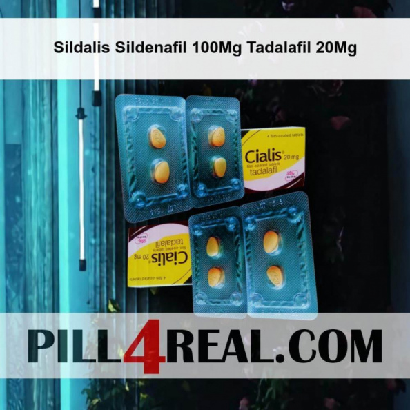 Sildalis Sildenafil 100Mg Tadalafil 20Mg 985