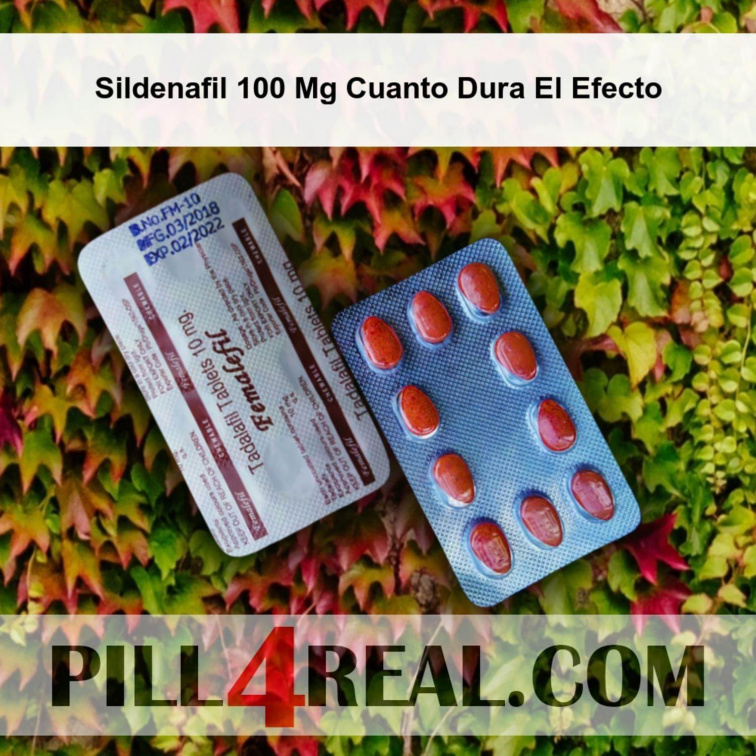 Sildenafil 100 Mg Cuanto Dura El Efecto 197