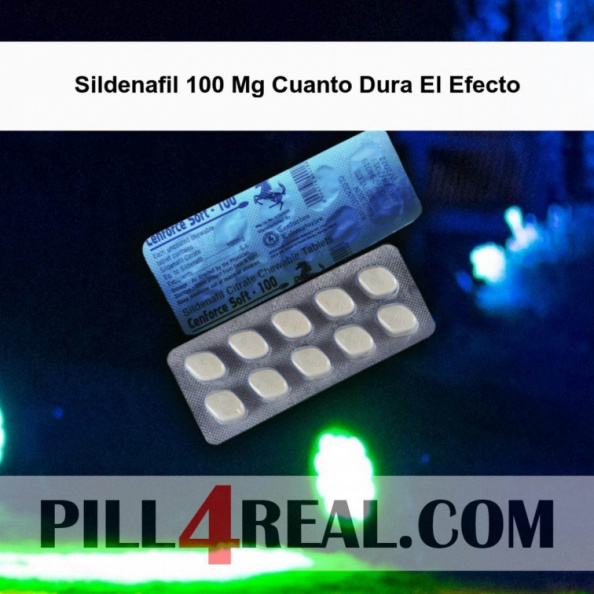 Sildenafil 100 Mg Cuanto Dura El Efecto 233