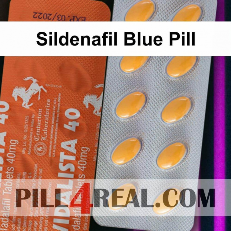 Sildenafil Blue Pill 633