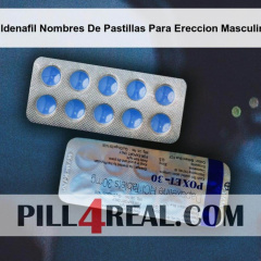 Sildenafil Nombres De Pastillas Para Ereccion Masculina 491