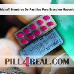 Sildenafil Nombres De Pastillas Para Ereccion Masculina 769