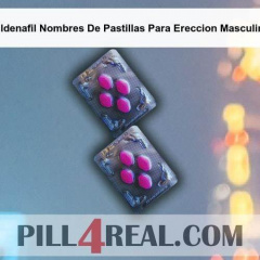 Sildenafil Nombres De Pastillas Para Ereccion Masculina 808