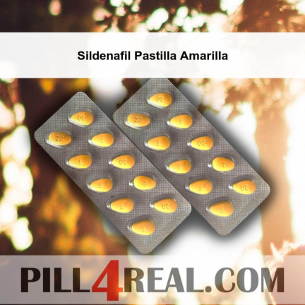 Sildenafil Pastilla Amarilla 040