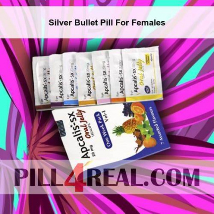 Silver Bullet Pill For Females 013