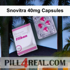 Snovitra 40mg Capsules 262