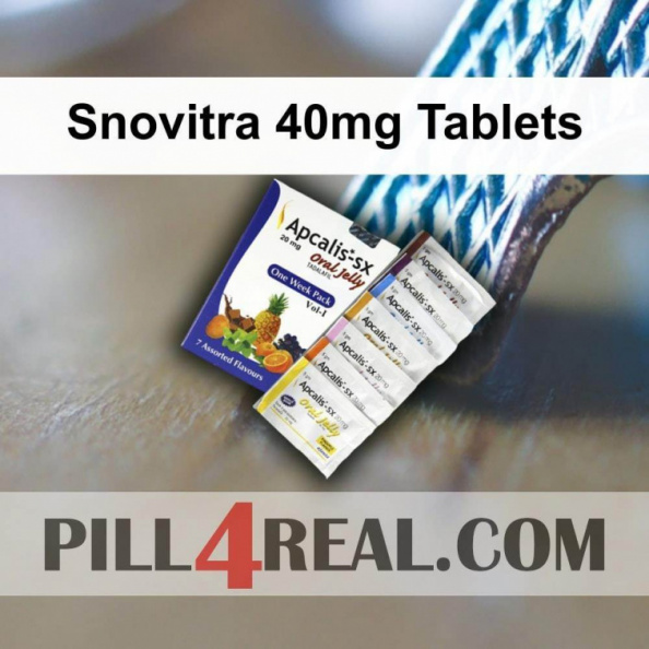 Snovitra 40mg Tablets 707