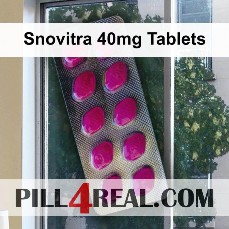 Snovitra 40mg Tablets 904