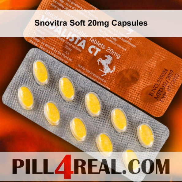 Snovitra Soft 20mg Capsules 865
