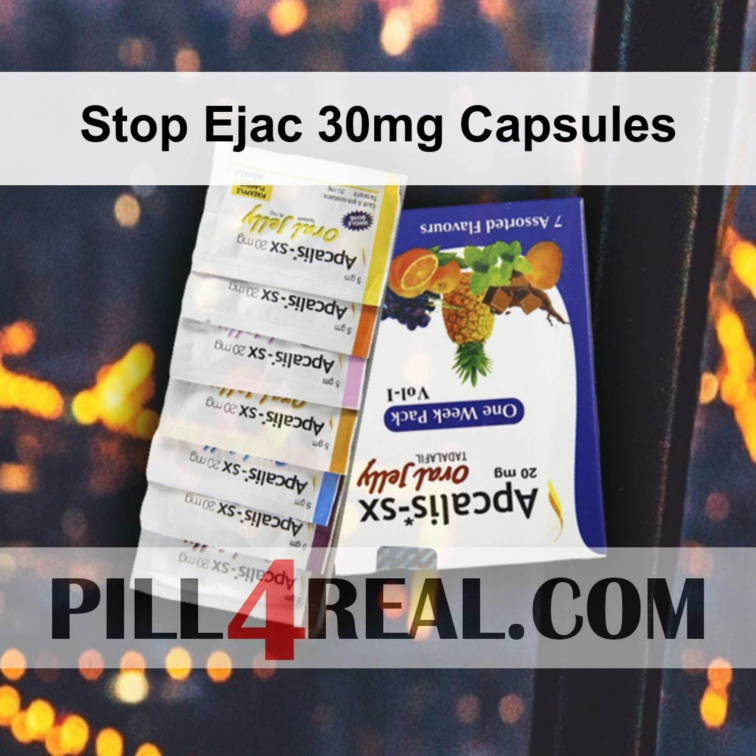 Stop Ejac 30mg Capsules 064