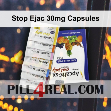 Stop Ejac 30mg Capsules 064