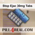 Stop Ejac 30mg Tabs 820