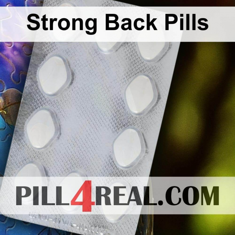 Strong Back Pills 172