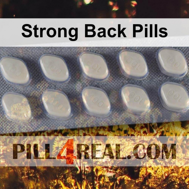 Strong Back Pills 321