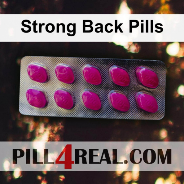 Strong Back Pills 377