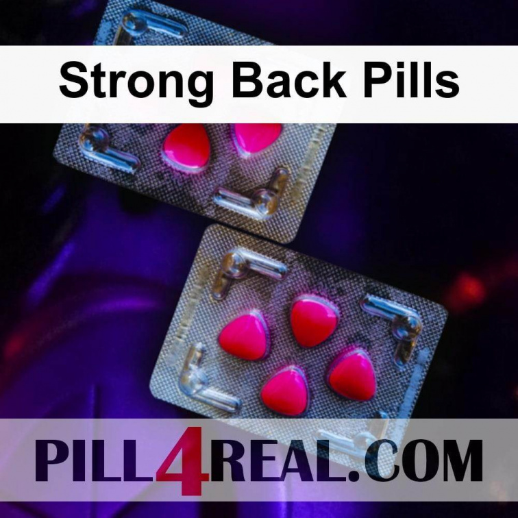 Strong Back Pills 514