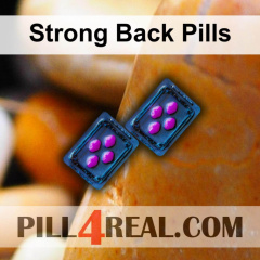 Strong Back Pills 597