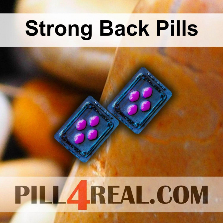 Strong Back Pills 597
