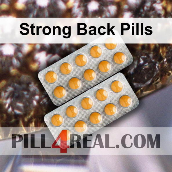 Strong Back Pills 605