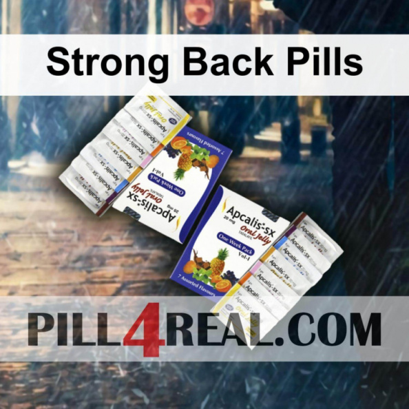 Strong Back Pills 786