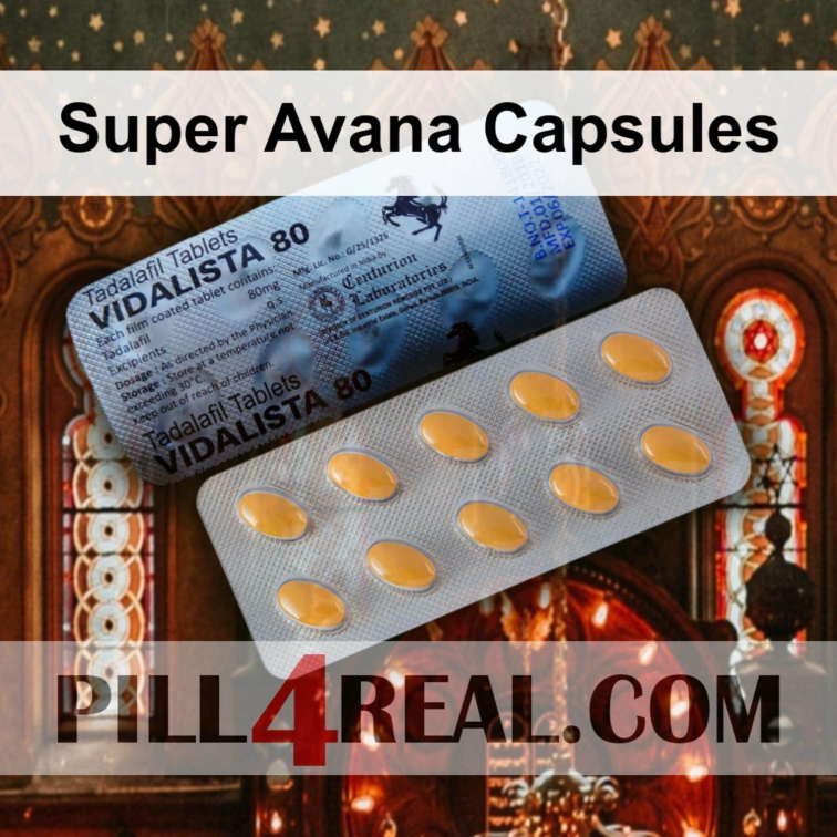 Super Avana Capsules 854