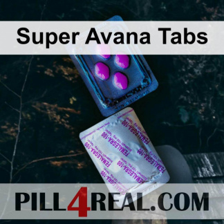 Super Avana Tabs 544
