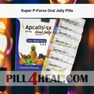 Super P-Force Oral Jelly Pills 863
