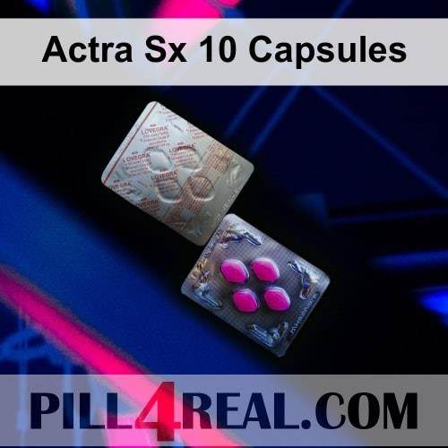 Actra Sx 10 Capsules 028