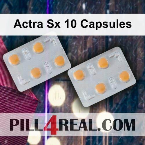 Actra Sx 10 Capsules 066