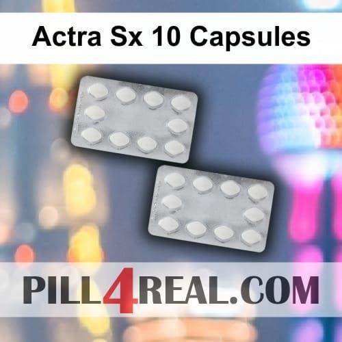 Actra Sx 10 Capsules 436