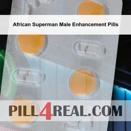 African Superman Male Enhancement Pills 488