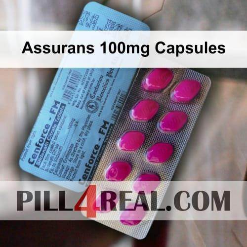 Assurans 100mg Capsules 032